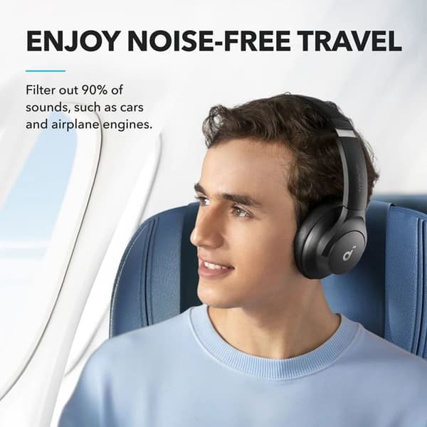 Bluetooth-hörlurar - Anker - Q20i - Aktiv brusreducering - 40 timmar - Hi-Res Audio