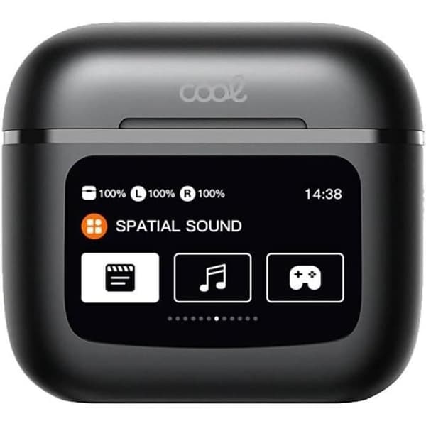 Bluetooth-hörlurar - COOL - Earbuds LCD Touch - In-ear - Svettresistenta - Trådlös