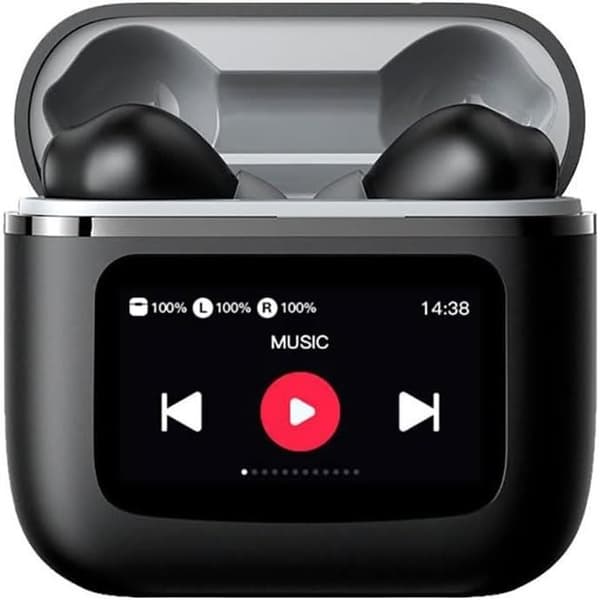 Bluetooth-hörlurar - COOL - Earbuds LCD Touch - In-ear - Svettresistenta - Trådlös