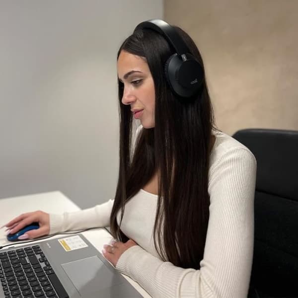 Bluetooth Stereo Hörlurar Cool Smarty Svart