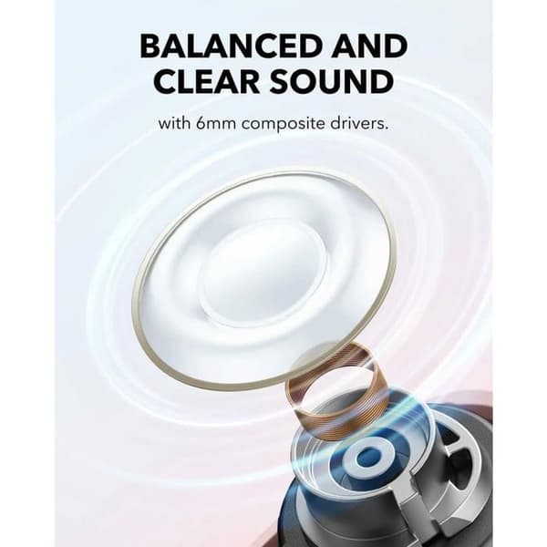 Brusreducerande hörlurar - Anker - Soundcore A30i - Elegant design - Bluetooth 5.4-anslutning - 24h batteritid