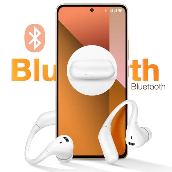 Bluetooth Hörsnäcka med Touchkontroll LinQ Vit
