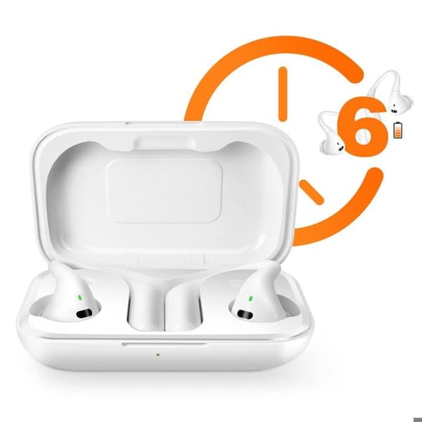 Bluetooth Hörsnäcka med Touchkontroll LinQ Vit