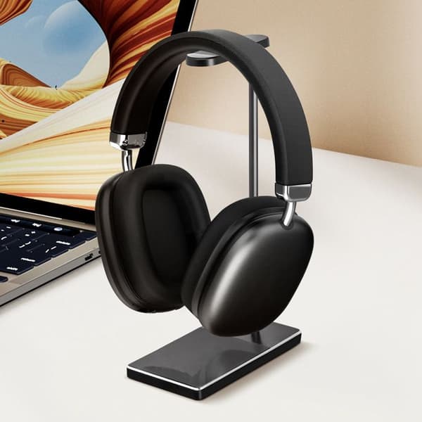 Trådlös Bluetooth-hörlur med inbyggd mikrofon svart