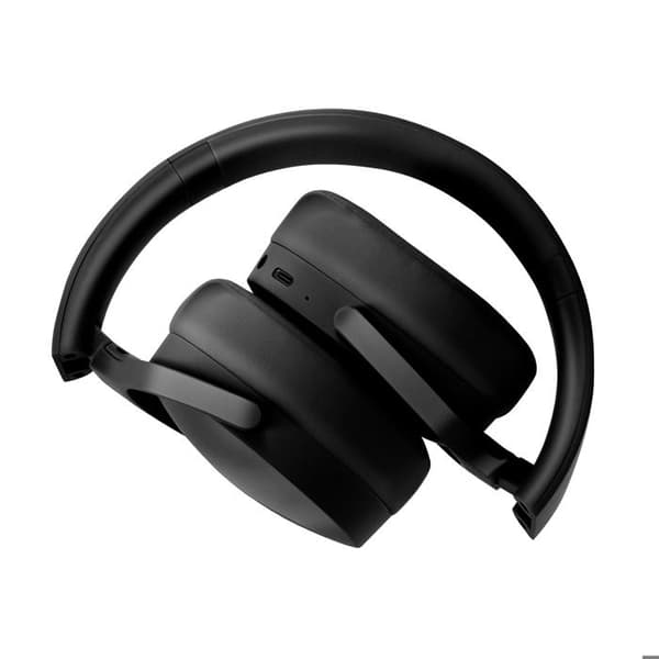 Bluetooth-headset med brusreducering och mikrofon, svart