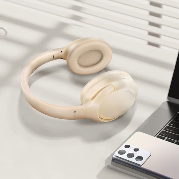 Fällbara Bluetooth-lurarna med brusreducering LinQ Beige