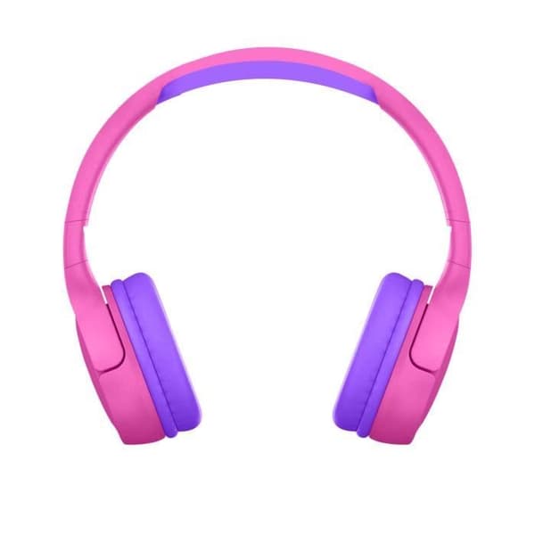 Bluetooth 5.1 hörlurar för barn Autonomy 8h hopfällbara Akashi rosa/lila