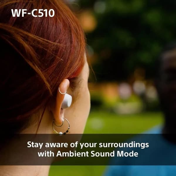Sony WF-C510 Truly Wireless Earbuds Små Bluetooth In Ear-hörlurar Blå