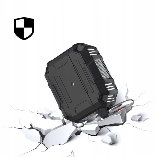 AirPods Pro 1 - Plast - Sort