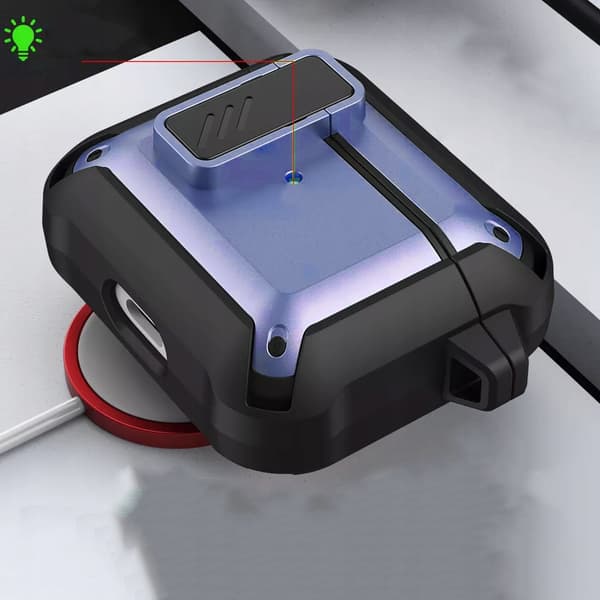 AIRPODS PRO SKYDD FÖR APPLE SKYDDSMÅENDE PANSARFÄRGER