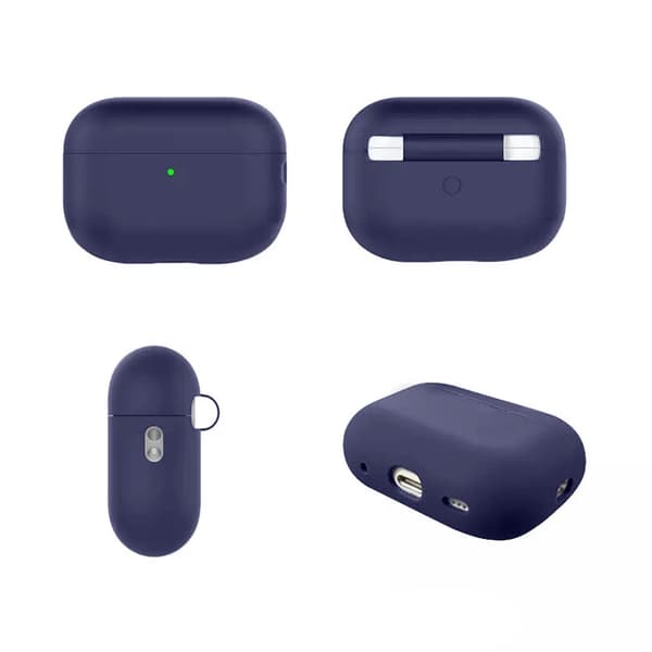 Silikonfodral till AirPods Pro 2 - Marinblå