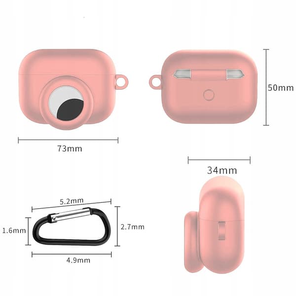 AIRTAG CASE TIL AIRPODS PRO NØGLERING AIRPODS PRO