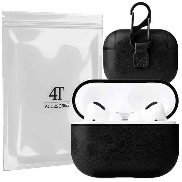 AirPods Pro Eco Læder Taske - Sort