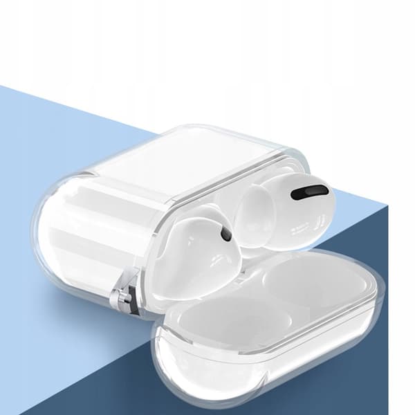 Silikonfodral till AirPods Pro 2 - Genomskinlig