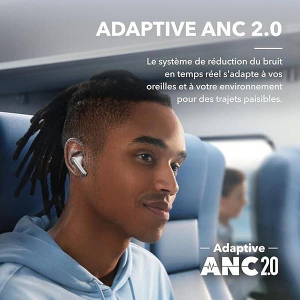 Bluetooth-hörlurar - Anker soundcore - Liberty 4 NC - In-ear - Brusreducering - Trådlös