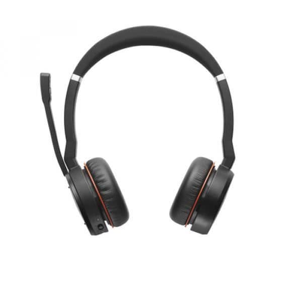 Microhörlurar Jabra Evolve 75 SE UC - Bluetooth - Aktiv brusreducering - USB - Svart