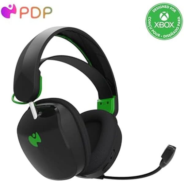 Trådlösa hörlurar - PDP - Xbox Phantom - 50 mm - 40 timmars lyssning - Isolerande mikrofon