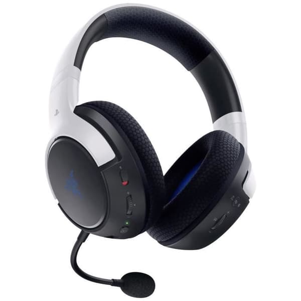 RAZER Kaira HyperSpeed - PlayStation Gaming On-ear Bluetooth Stereo headset vitt headset, volym
