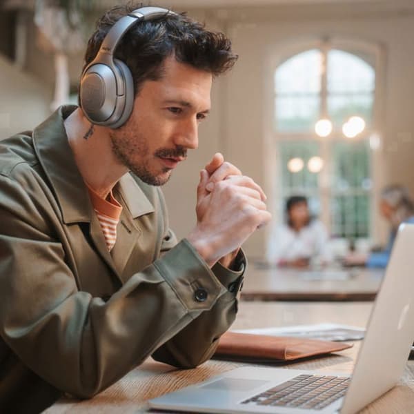 Teufel REAL BLUE PRO Bluetooth HD-hörlurar med aktiv ljudreducering