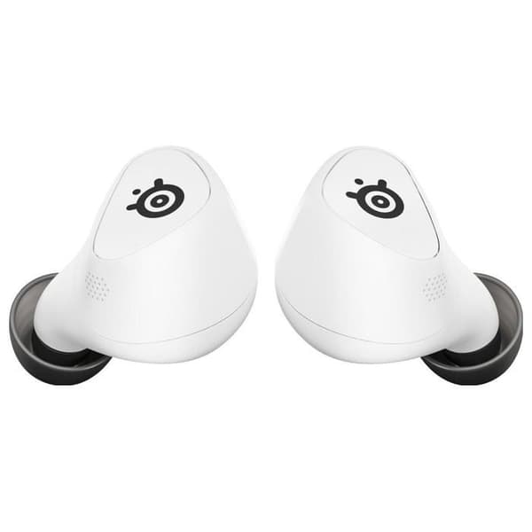 SteelSeries Arctis GameBuds Bluetooth trådlösa in-ear-hörlurar med brusreducering för PS White