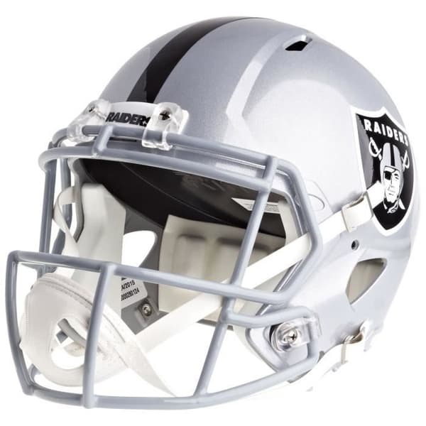 Riddell Speed Replica Fotbollshjälm - NFL Oakland Raiders
