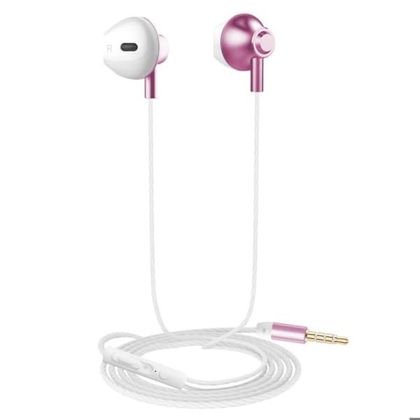 Hörlurar med Jack 3,5 mm och inbyggd mikrofon Akashi Rosa