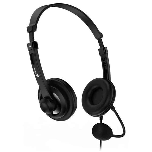 Diadema Genius Hs-230u Control de Volumen USB Centro de Llamadas