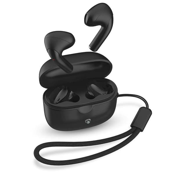 Trådlösa Bluetooth In-Ear Hörlurar med Rem Modell HPBT2400 Nedis Svart