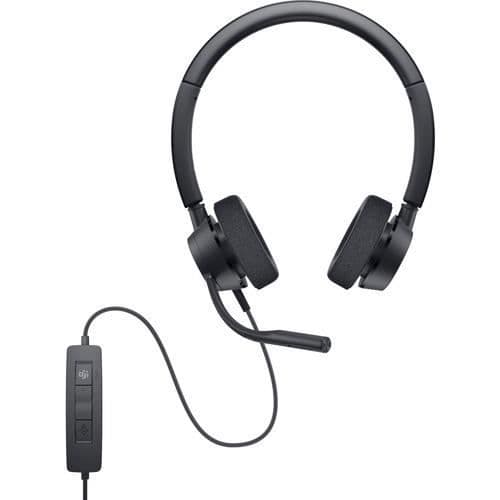 Dell Pro Stereo Headset WH3022 Svart