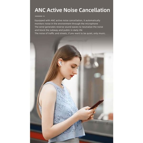 Swissten Focus Bluetooth ANC vit