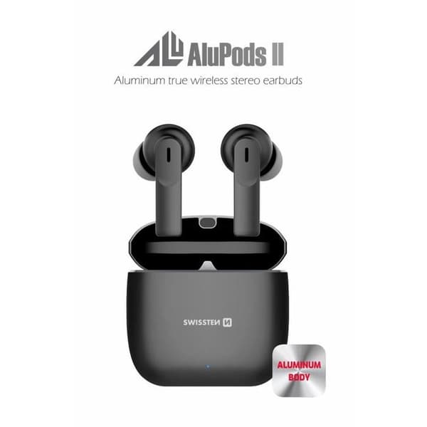 Casque Swissten Bluetooth TWS Alupods II