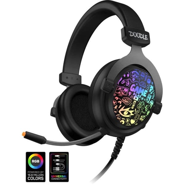 CONNECT IT DOODLE RGB CHP-6501-BK svart