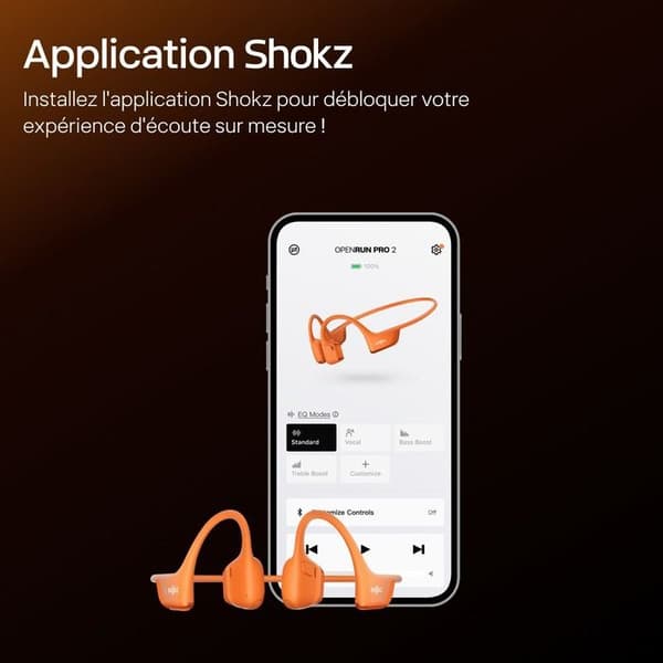 Shokz hörlurar openrun pro 2 orange
