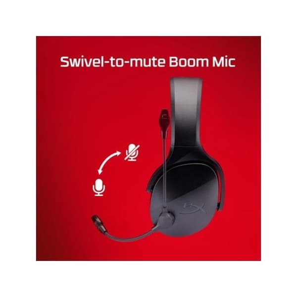 HyperX Cloud Jet - Dubbel trådlösa speld headset 2,4 GHz och Bluetooth, för PC, Mac, PS5, PS4, Mobil, 40 mm drivrutin, batteritid av