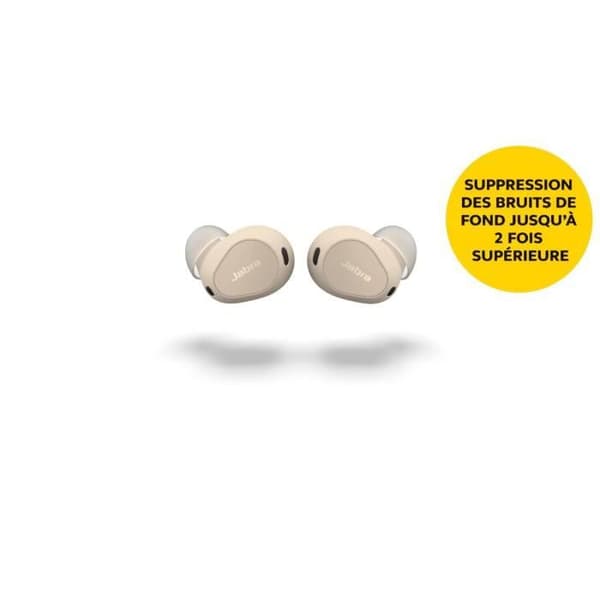 Trådlösa hörlurar - JABRA - Elite 10 - Bluetooth 5.3 - Brusreducering - 27 timmars batteritid