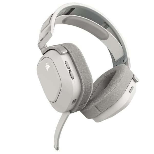 Gaming headset - Trådlös - CORSAIR - HS80 MAX - Vit