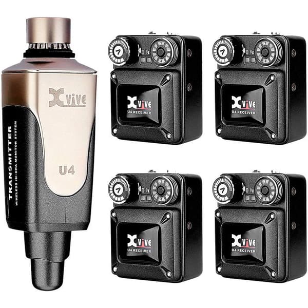 X-VIBE XVI-U4R4 - HF in-ear monitor system