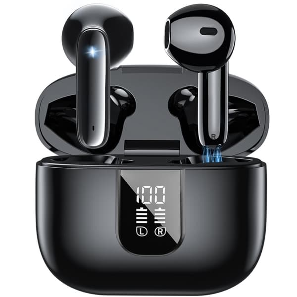 INF J11 Pro Hybrid Støjreducerende Bluetooth-øretelefoner - Sort