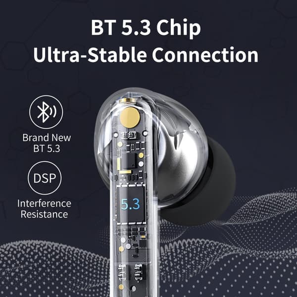 INF J16 Pro TWS Bluetooth -kuulokkeet: ENC-kohinanvaimennus