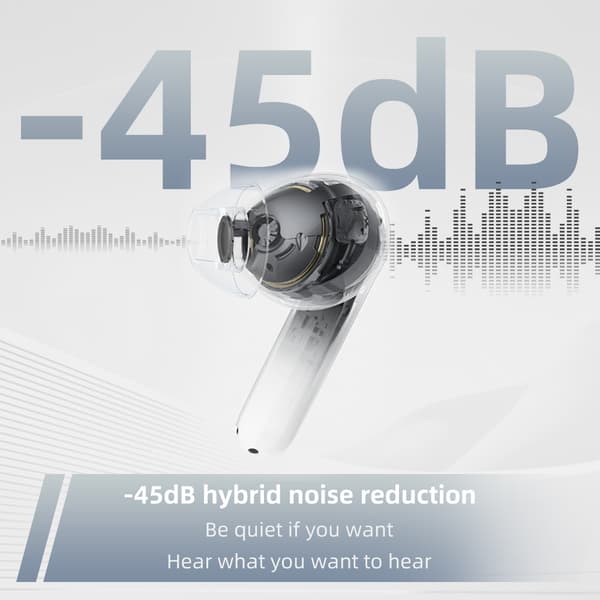 INF J18 TWS Bluetooth 5.4 -kuulokkeet: 6 mikrofonin melunvaimennus