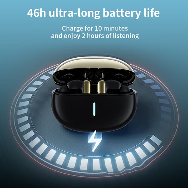 INF J18 TWS Bluetooth 5.4 -kuulokkeet: 6 mikrofonin melunvaimennus