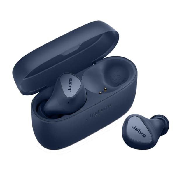 Jabra Elite 4 - True wireless-hörlurar med mikrofon - inuti örat - Bluetooth - ANC Navy