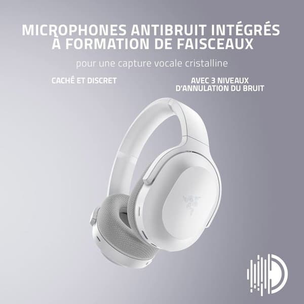 Hörlurar - Razer - Barracuda Mercury - Vit - Trådad - One Size
