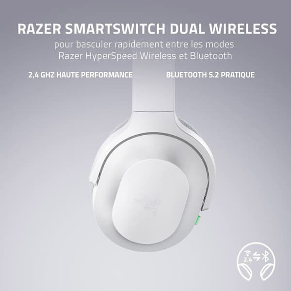 Hörlurar - Razer - Barracuda Mercury - Vit - Trådad - One Size