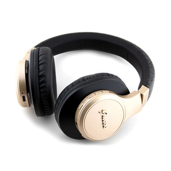Guess4GScriptMetalLogo-BluetoothV5.3trådløsein-earhovedtelefoner(sort)