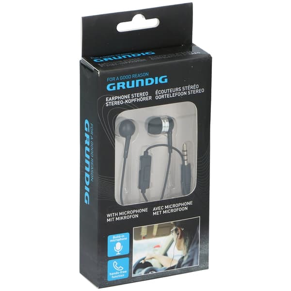 Grundig-Trådbundnahörlurar
