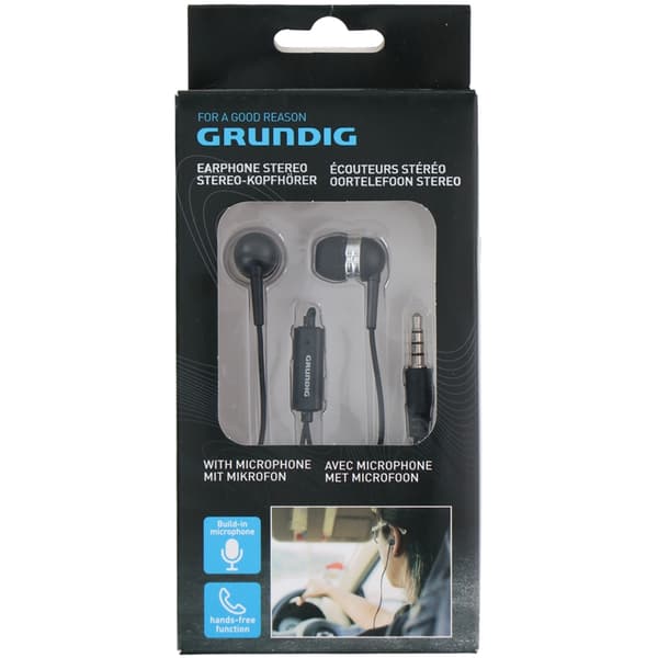Grundig-Trådbundnahörlurar
