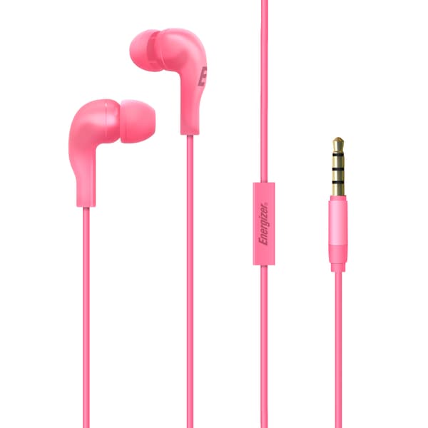 Energizer Classic CIA5 - 3,5 mm kabelanslutna hörlurar (rosa)
