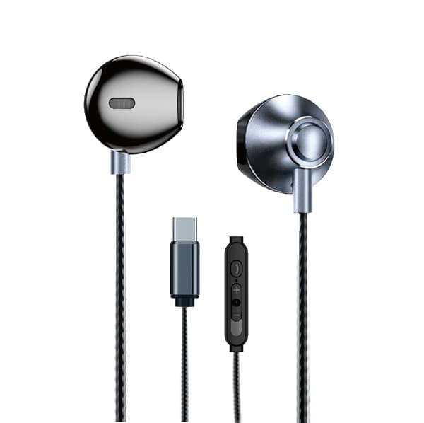 WEKOME YB08 Blackin Series - HiFi USB-C trådbundna hörlurar (Tarnish)