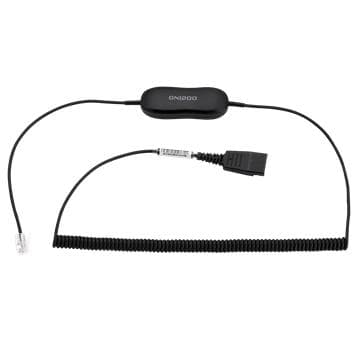 GN Jabra Jabra GN1218 AC-dæmpning - Headset-kabel - Quick Disconnect (S) - 2 m - til Cisco IP-telefon 78XX, 88XX, BIZ 1500, 2300, 2400 (88011-102)